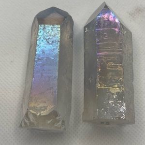 2 Angel Aura Crystal Points